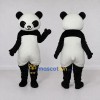 Custom Black and White Panda Mascot Costume Adult Full Body Suit for Children's Events Custom Black and White Panda Mascot Costume Adult Full Body Suit for Children's Events