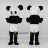 Custom Black and White Panda Mascot Costume Adult Full Body Suit for Children's Events Custom Black and White Panda Mascot Costume Adult Full Body Suit for Children's Events