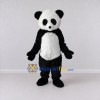 Custom Black and White Panda Mascot Costume Adult Full Body Suit for Children's Events Custom Black and White Panda Mascot Costume Adult Full Body Suit for Children's Events