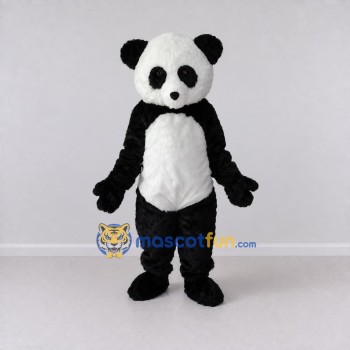 Custom Black and White Panda Mascot Costume Adult Full Body Suit for Children's Events Custom Black and White Panda Mascot Costume Adult Full Body Suit for Children's Events