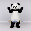 Custom Black and White Panda Mascot Costume Adult Full Body Suit for Children's Events Custom Black and White Panda Mascot Costume Adult Full Body Suit for Children's Events