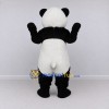 Custom Black and White Panda Mascot Costume Adult Full Body Suit for Children's Events Custom Black and White Panda Mascot Costume Adult Full Body Suit for Children's Events