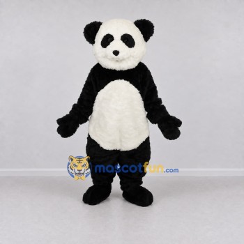 Custom Black and White Panda Mascot Costume Adult Full Body Suit for Children's Events Custom Black and White Panda Mascot Costume Adult Full Body Suit for Children's Events