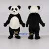 Custom Black and White Panda Mascot Costume Adult Full Body Suit for Children's Events Custom Black and White Panda Mascot Costume Adult Full Body Suit for Children's Events
