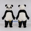 Custom Black and White Panda Mascot Costume Adult Full Body Suit for Children's Events Custom Black and White Panda Mascot Costume Adult Full Body Suit for Children's Events