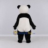 Custom Black and White Panda Mascot Costume Adult Full Body Suit for Children's Events Custom Black and White Panda Mascot Costume Adult Full Body Suit for Children's Events