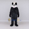 Custom Black and White Badger Mascot Costume Adult Full Body Suit for Woodland Events Custom Black and White Badger Mascot Costume Adult Full Body Suit for Woodland Events