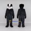 Custom Black and White Badger Mascot Costume Adult Full Body Suit for Woodland Events Custom Black and White Badger Mascot Costume Adult Full Body Suit for Woodland Events