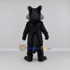 Custom Black and Gray Wolf Mascot Costume Adult Full Body Suit for Wildlife Events Custom Black and Gray Wolf Mascot Costume Adult Full Body Suit for Wildlife Events