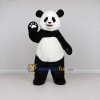 Custom Black and White Panda Mascot Costume Adult Full Body Suit for Wildlife Events Custom Black and White Panda Mascot Costume Adult Full Body Suit for Wildlife Events