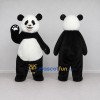 Custom Black and White Panda Mascot Costume Adult Full Body Suit for Wildlife Events Custom Black and White Panda Mascot Costume Adult Full Body Suit for Wildlife Events