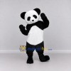 Custom Black and White Panda Mascot Costume Adult Full Body Suit for Children's Events Custom Black and White Panda Mascot Costume Adult Full Body Suit for Children's Events