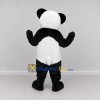 Custom Black and White Panda Mascot Costume Adult Full Body Suit for Children's Events Custom Black and White Panda Mascot Costume Adult Full Body Suit for Children's Events