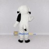 Custom White and Black Shaggy Dog Mascot Costume Adult Full Body Suit for Pet Events Custom White and Black Shaggy Dog Mascot Costume Adult Full Body Suit for Pet Events