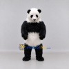 Custom Black and White Panda Mascot Costume Adult Full Body Suit for Wildlife Events Custom Black and White Panda Mascot Costume Adult Full Body Suit for Wildlife Events