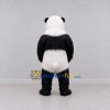 Custom Black and White Panda Mascot Costume Adult Full Body Suit for Wildlife Events Custom Black and White Panda Mascot Costume Adult Full Body Suit for Wildlife Events