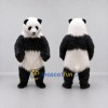 Custom Black and White Panda Mascot Costume Adult Full Body Suit for Wildlife Events Custom Black and White Panda Mascot Costume Adult Full Body Suit for Wildlife Events