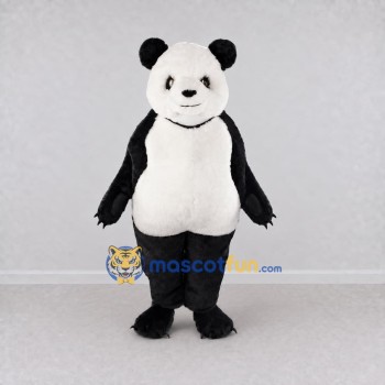 Custom Black and White Panda Mascot Costume Adult Full Body Suit for Wildlife Events Custom Black and White Panda Mascot Costume Adult Full Body Suit for Wildlife Events