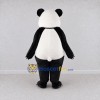 Custom Black and White Panda Mascot Costume Adult Full Body Suit for Wildlife Events Custom Black and White Panda Mascot Costume Adult Full Body Suit for Wildlife Events