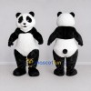 Custom Black and White Panda Mascot Costume Adult Full Body Suit for Wildlife Events Custom Black and White Panda Mascot Costume Adult Full Body Suit for Wildlife Events