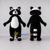Custom Black and White Raccoon Mascot Costume Adult Full Body Suit for Woodland Events Custom Black and White Raccoon Mascot Costume Adult Full Body Suit for Woodland Events