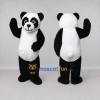Custom Black and White Panda Mascot Costume Adult Full Body Suit for Children's Events Custom Black and White Panda Mascot Costume Adult Full Body Suit for Children's Events