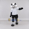 Custom Gray Black and White Badger in Sportswear Mascot Costume Adult Full Body Suit for Sports Events Custom Gray Black and White Badger in Sportswear Mascot Costume Adult Full Body Suit for Sports Events