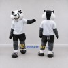 Custom Gray Black and White Badger in Sportswear Mascot Costume Adult Full Body Suit for Sports Events Custom Gray Black and White Badger in Sportswear Mascot Costume Adult Full Body Suit for Sports Events