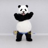 Custom Black and White Panda Mascot Costume Adult Full Body Suit for Wildlife Events Custom Black and White Panda Mascot Costume Adult Full Body Suit for Wildlife Events