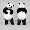 Custom Black and White Panda Mascot Costume Adult Full Body Suit for Wildlife Events Custom Black and White Panda Mascot Costume Adult Full Body Suit for Wildlife Events