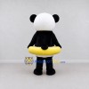 Custom Black White and Yellow Panda with Swim Ring Mascot Costume Adult Full Body Suit for Summer Events