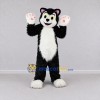 Custom Black and White Cat Mascot Costume Adult Full Body Suit for Children's Events Custom Black and White Cat Mascot Costume Adult Full Body Suit for Children's Events