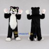 Custom Black and White Cat Mascot Costume Adult Full Body Suit for Children's Events Custom Black and White Cat Mascot Costume Adult Full Body Suit for Children's Events