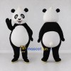 Custom Black and White Panda Mascot Costume Adult Full Body Suit for Children's Events Custom Black and White Panda Mascot Costume Adult Full Body Suit for Children's Events