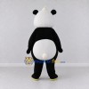 Custom Black and White Panda Mascot Costume Adult Full Body Suit for Children's Events Custom Black and White Panda Mascot Costume Adult Full Body Suit for Children's Events