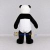 Custom Black and White Panda Mascot Costume Adult Full Body Suit for Wildlife Events Custom Black and White Panda Mascot Costume Adult Full Body Suit for Wildlife Events