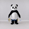 Custom Black and White Panda Mascot Costume Adult Full Body Suit for Children's Events Custom Black and White Panda Mascot Costume Adult Full Body Suit for Children's Events