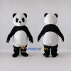 Custom Black and White Panda Mascot Costume Adult Full Body Suit for Children's Events Custom Black and White Panda Mascot Costume Adult Full Body Suit for Children's Events