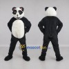 Custom Black and White Panda Mascot Costume Adult Full Body Suit for Children's Events