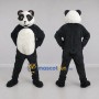 Custom Black and White Panda Mascot Costume Adult Full Body Suit for Children's Events