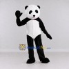 Custom Black and White Panda Mascot Costume Adult Full Body Suit for Children's Events Custom Black and White Panda Mascot Costume Adult Full Body Suit for Children's Events