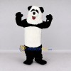 Custom Black and White Panda Mascot Costume Adult Full Body Suit for Children's Events Custom Black and White Panda Mascot Costume Adult Full Body Suit for Children's Events