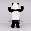 Custom Black and White Panda Mascot Costume Adult Full Body Suit for Children's Events Custom Black and White Panda Mascot Costume Adult Full Body Suit for Children's Events