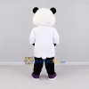 Custom Black and White Doctor Panda Mascot Costume Adult Full Body Suit for Health Awareness Events Custom Black and White Doctor Panda Mascot Costume Adult Full Body Suit for Health Awareness Events