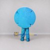 Custom Blue Round Character Mascot Costume Adult Full Body Suit for Children's Events Custom Blue Round Character Mascot Costume Adult Full Body Suit for Children's Events