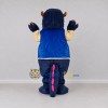 Custom Blue and Purple Horned Monster Mascot Costume Adult Full Body Suit for Party Events Custom Blue and Purple Horned Monster Mascot Costume Adult Full Body Suit for Party Events