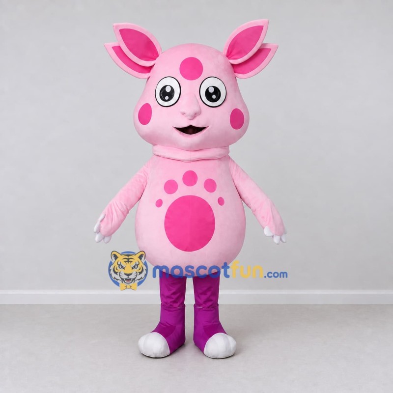 Custom Pink and Purple Alien Creature Mascot Costume Adult Full Body Suit for Children's Events Custom Pink and Purple Alien Creature Mascot Costume Adult Full Body Suit for Children's Events