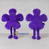Custom Purple Flower-Shaped Character Mascot Costume Adult Full Body Suit for Festival Events Custom Purple Flower-Shaped Character Mascot Costume Adult Full Body Suit for Festival Events