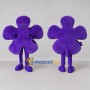 Custom Purple Flower-Shaped Character Mascot Costume Adult Full Body Suit for Festival Events