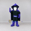 Custom Black and Purple Hooded Ninja Mascot Costume Adult Full Body Suit for Costume Parties Custom Black and Purple Hooded Ninja Mascot Costume Adult Full Body Suit for Costume Parties